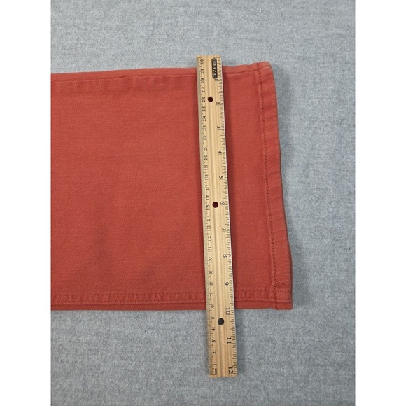 JUDY BLUE Jeans 18W Garment Dyed Rust Orange Flare Bootcut Stretch Comfort - Picture 8 of 11